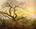 「カラスの木」 ロマンチックな風景 カスパール・ダーヴィッド・フリードリッヒ